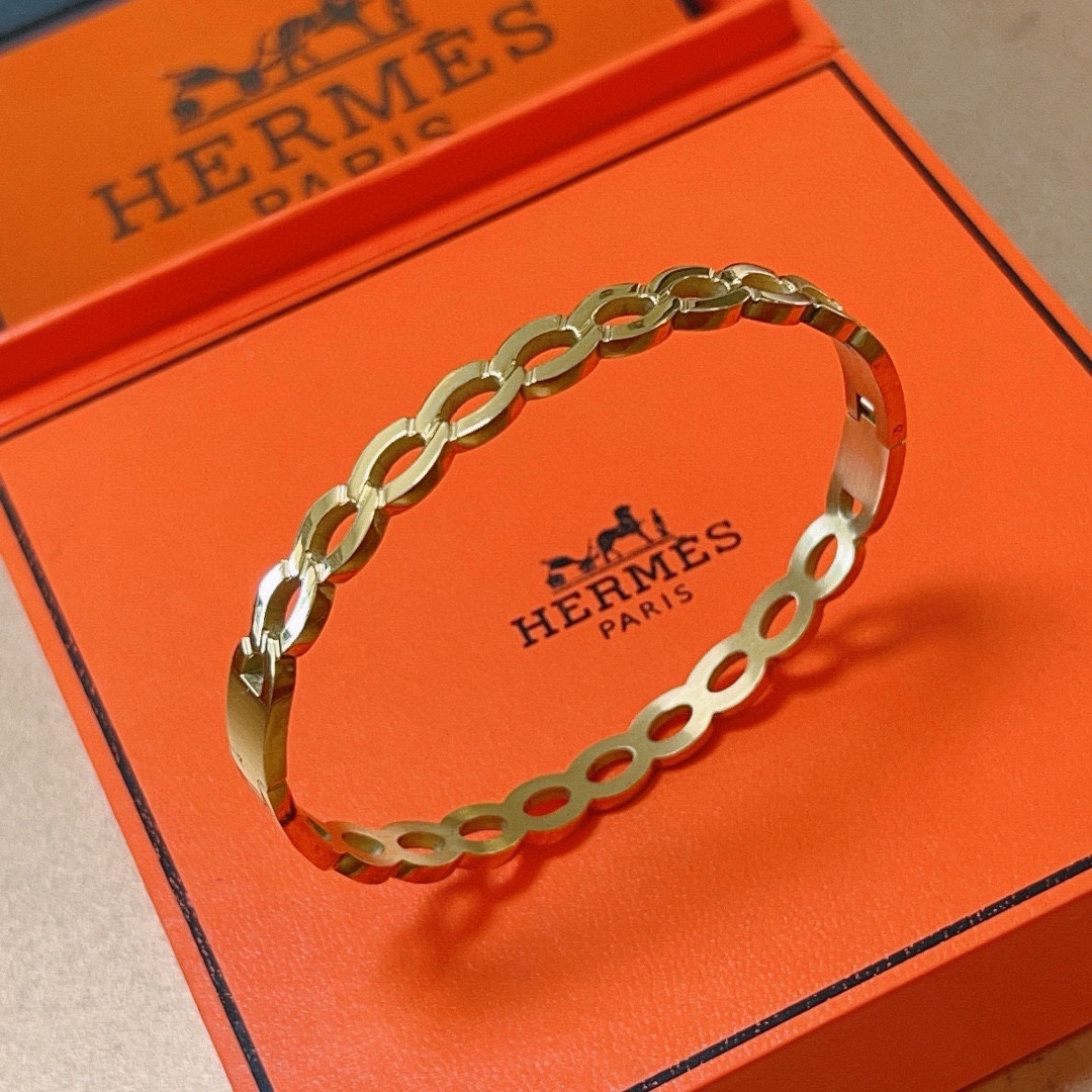 [TOP] HERMES Bracelet - Gold