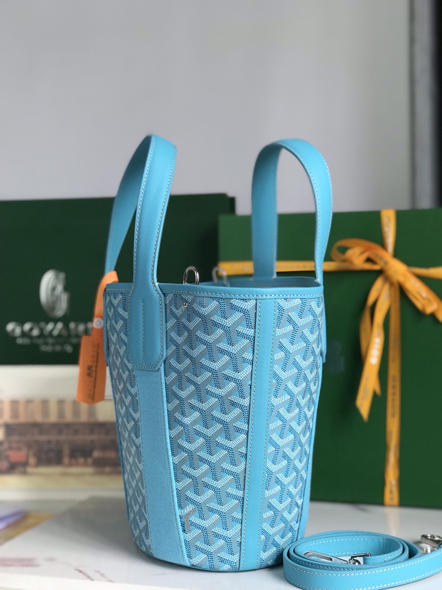 [TOP] Goyard Beach Bag - Blue