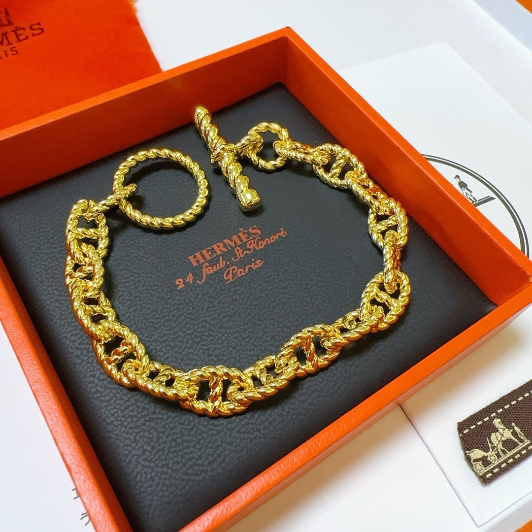 [TOP] HERMES Bracelet - Gold
