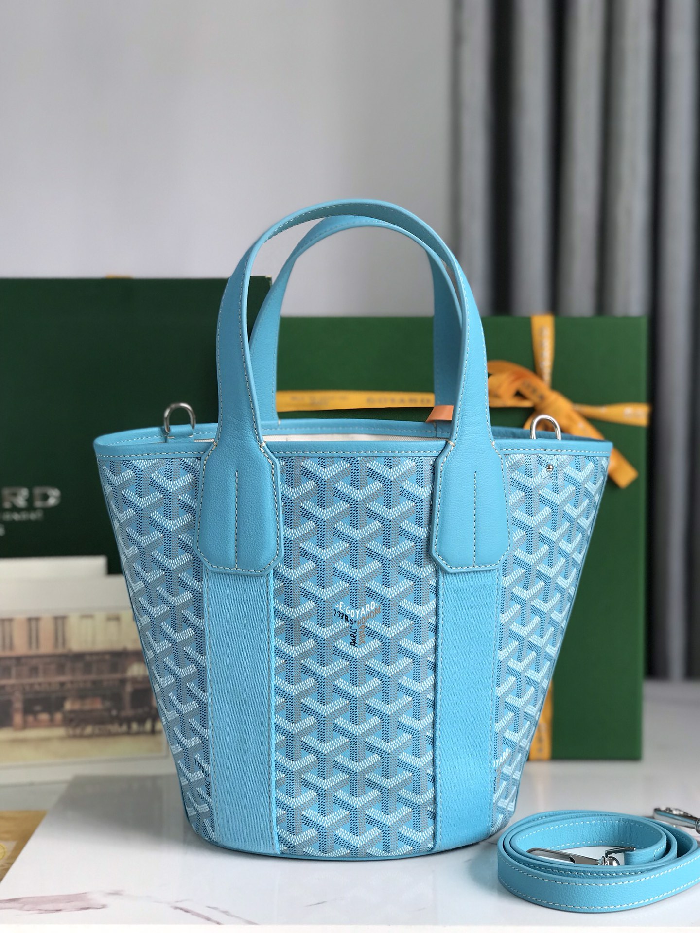 [TOP] Goyard Beach Bag - Blue