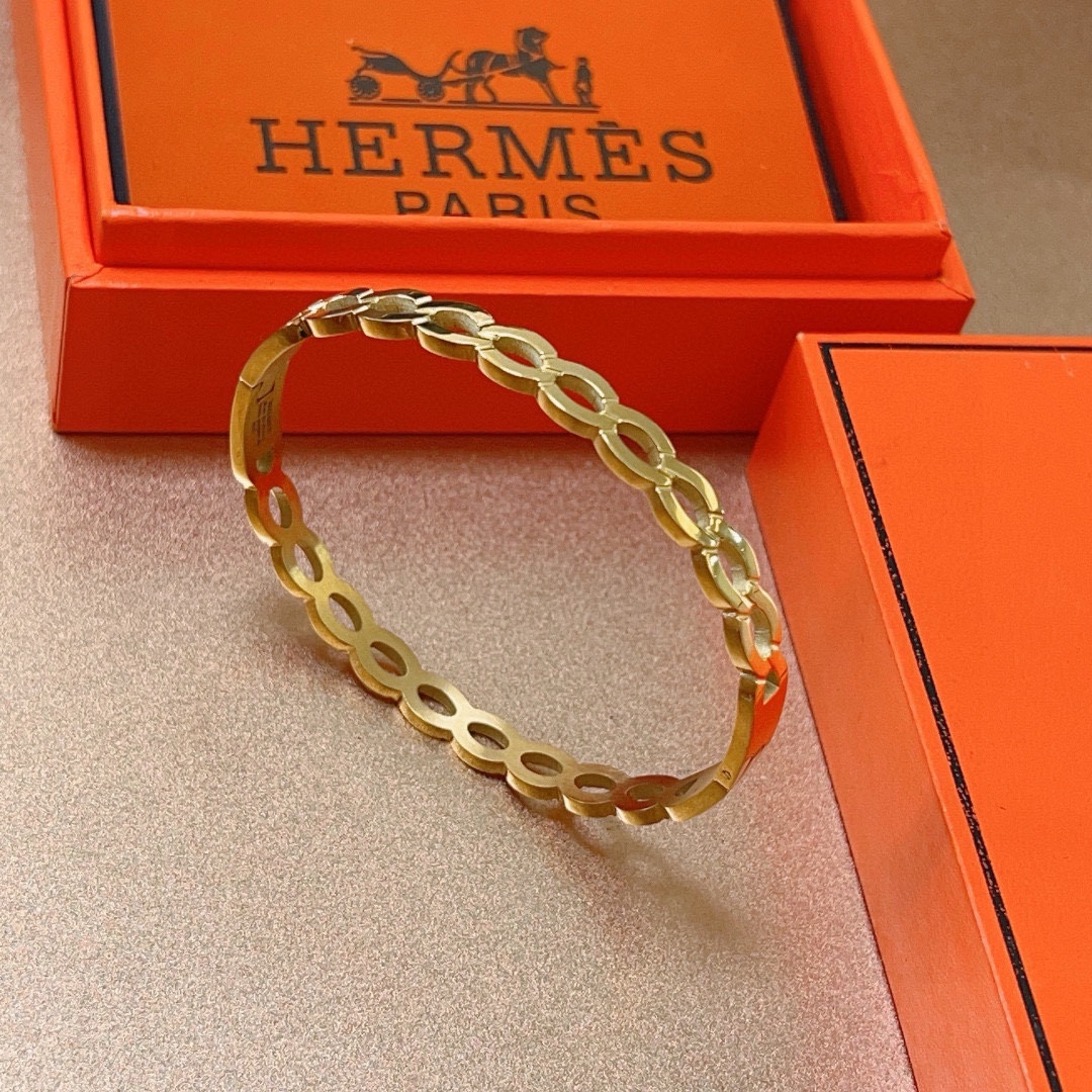 [TOP] HERMES Bracelet - Gold