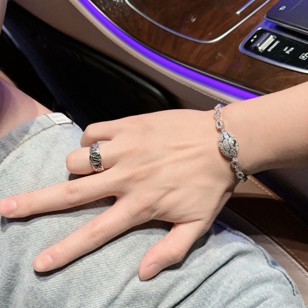 [TOP] BVLGARI  Bracelet - Silvery