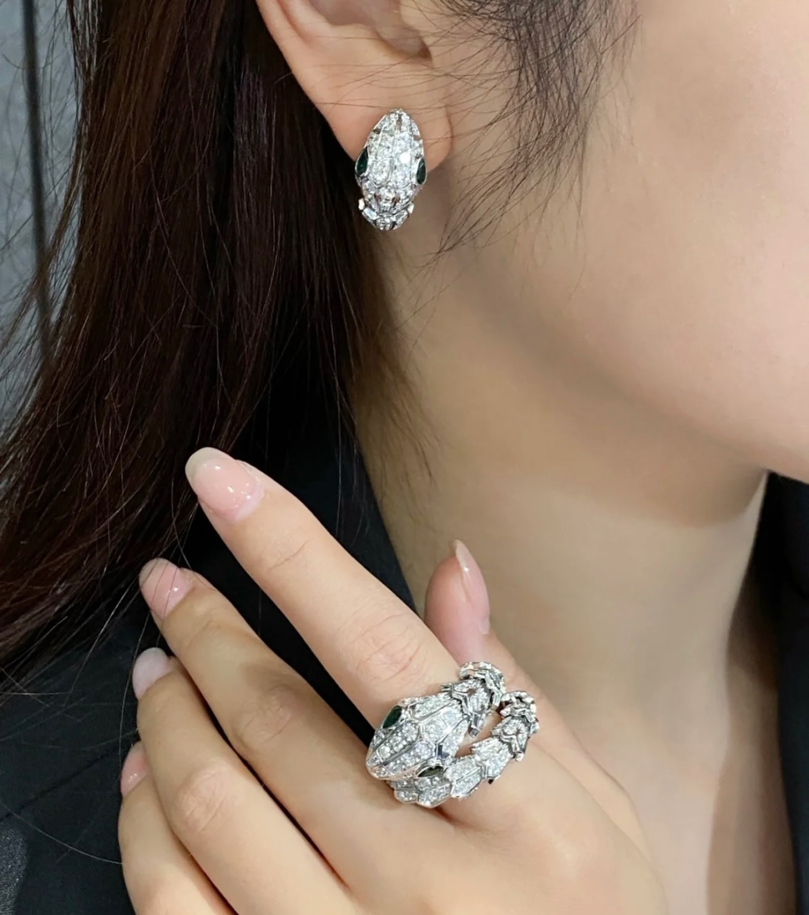[TOP] BVLGARI Earrings - Silvery