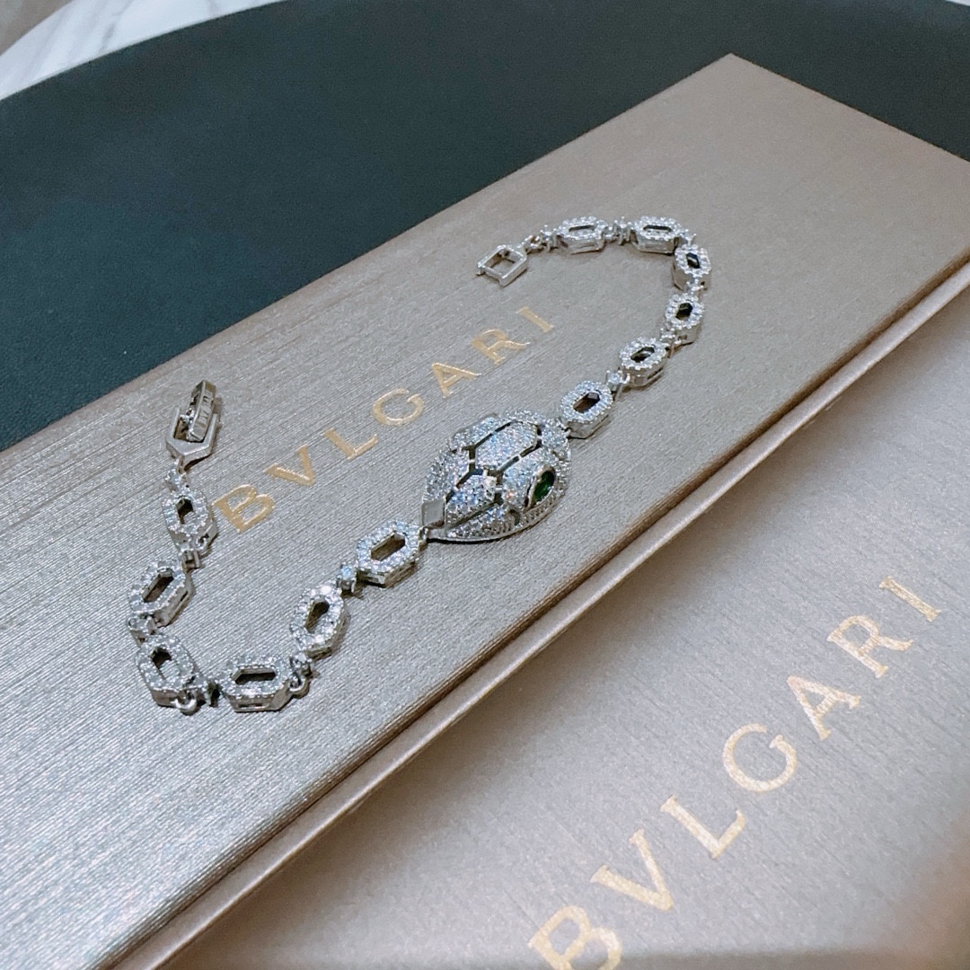 [TOP] BVLGARI  Bracelet - Silvery
