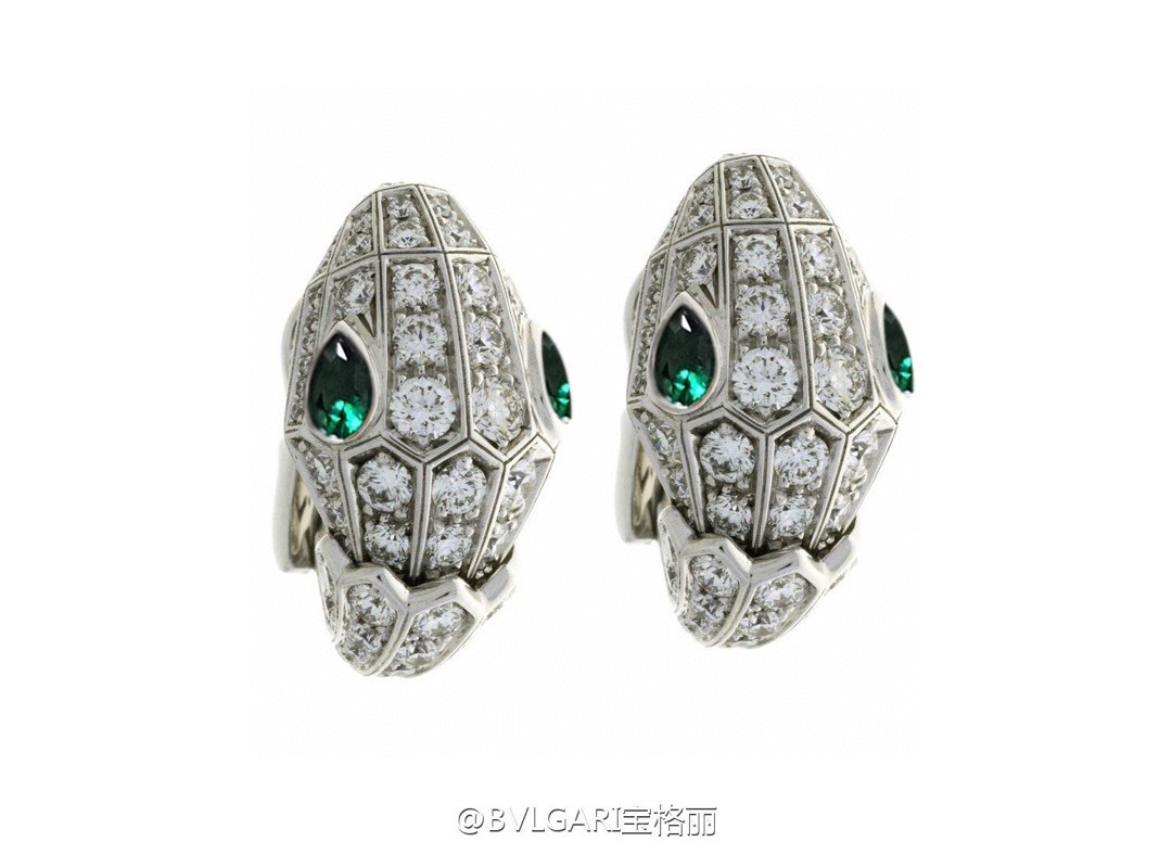 [TOP] BVLGARI Earrings - Silvery