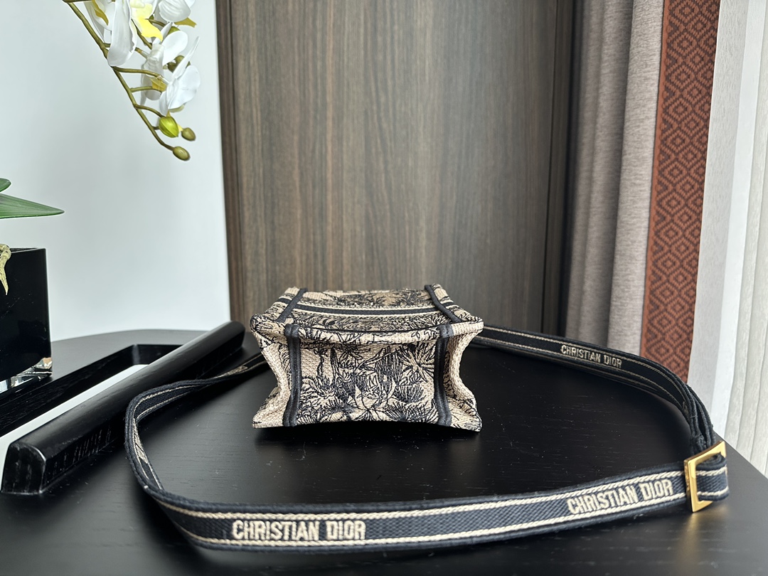 [TOP] Christian Dior Mico Mini Book Tote Bag 13.5X18X5 CM
