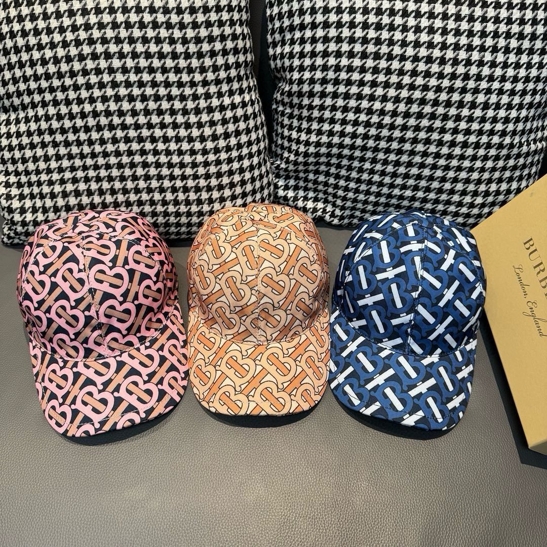 [TOP] BURBERRY TB Baseball Hat - 3 Color