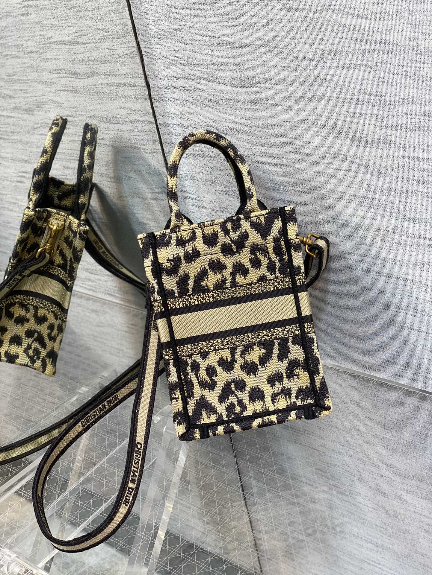 [TOP] Christian Dior Mico Mini Book Tote Bag 13.5X18X5 CM