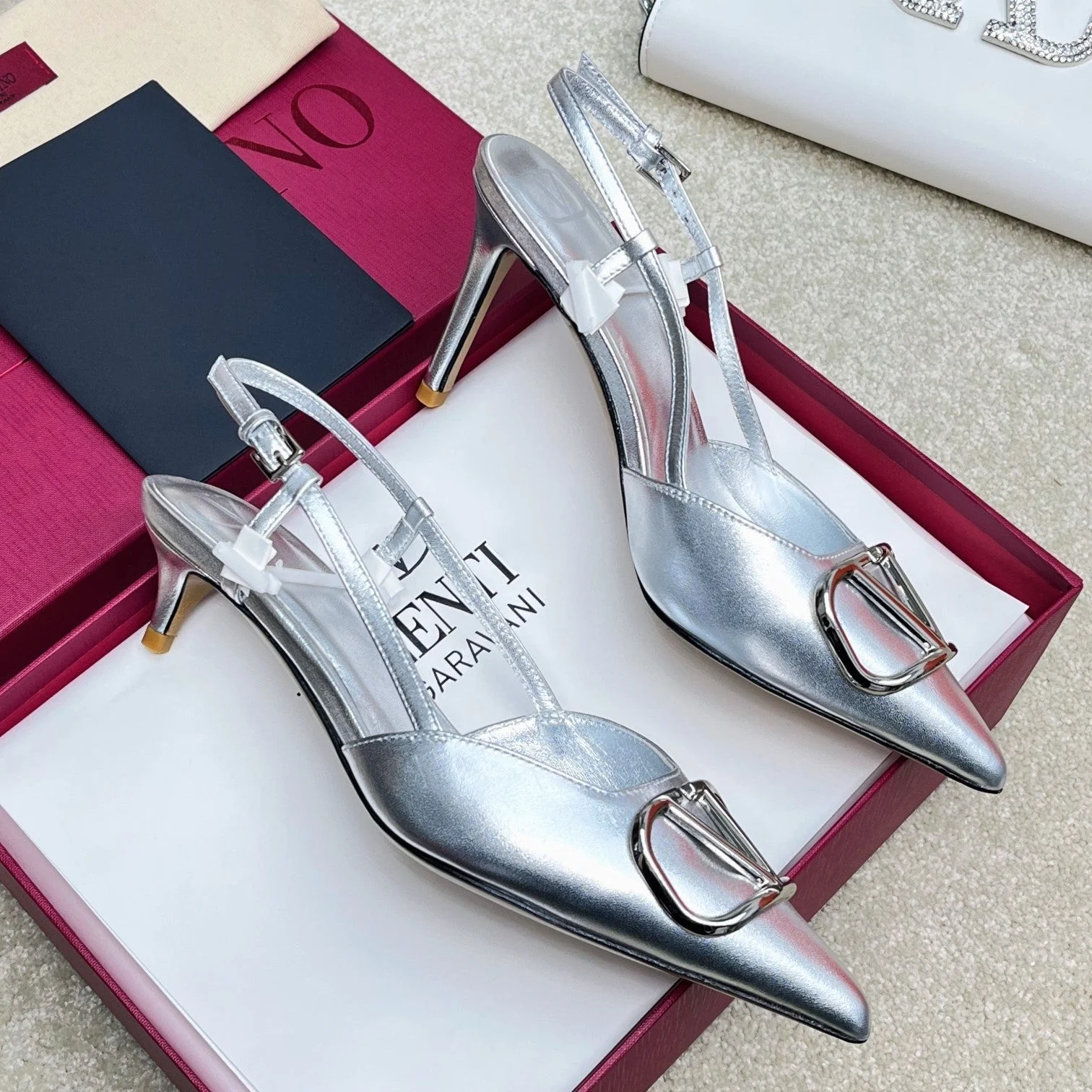 [TOP] VALENTINO High Heels-Sliver