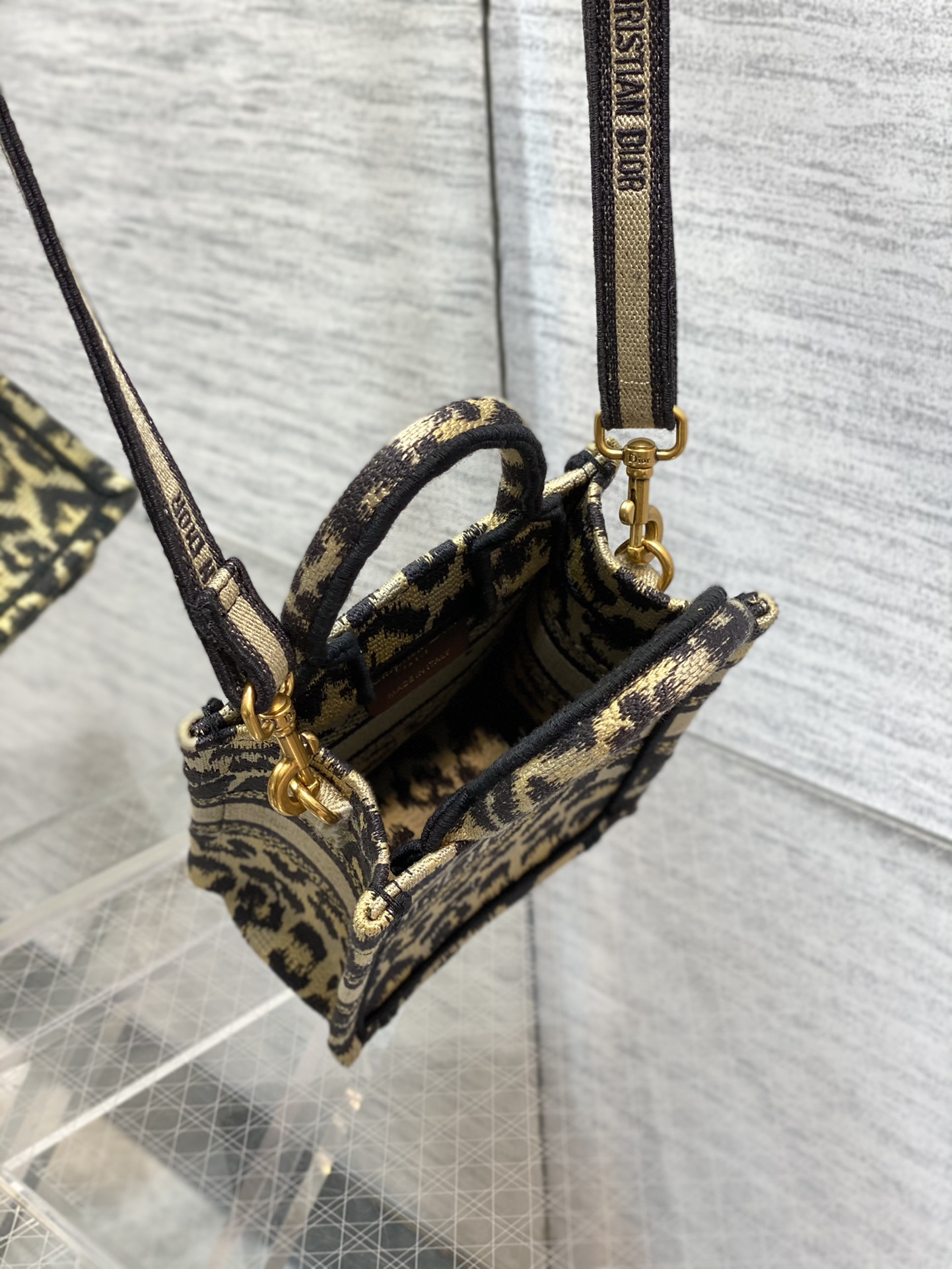 [TOP] Christian Dior Mico Mini Book Tote Bag 13.5X18X5 CM