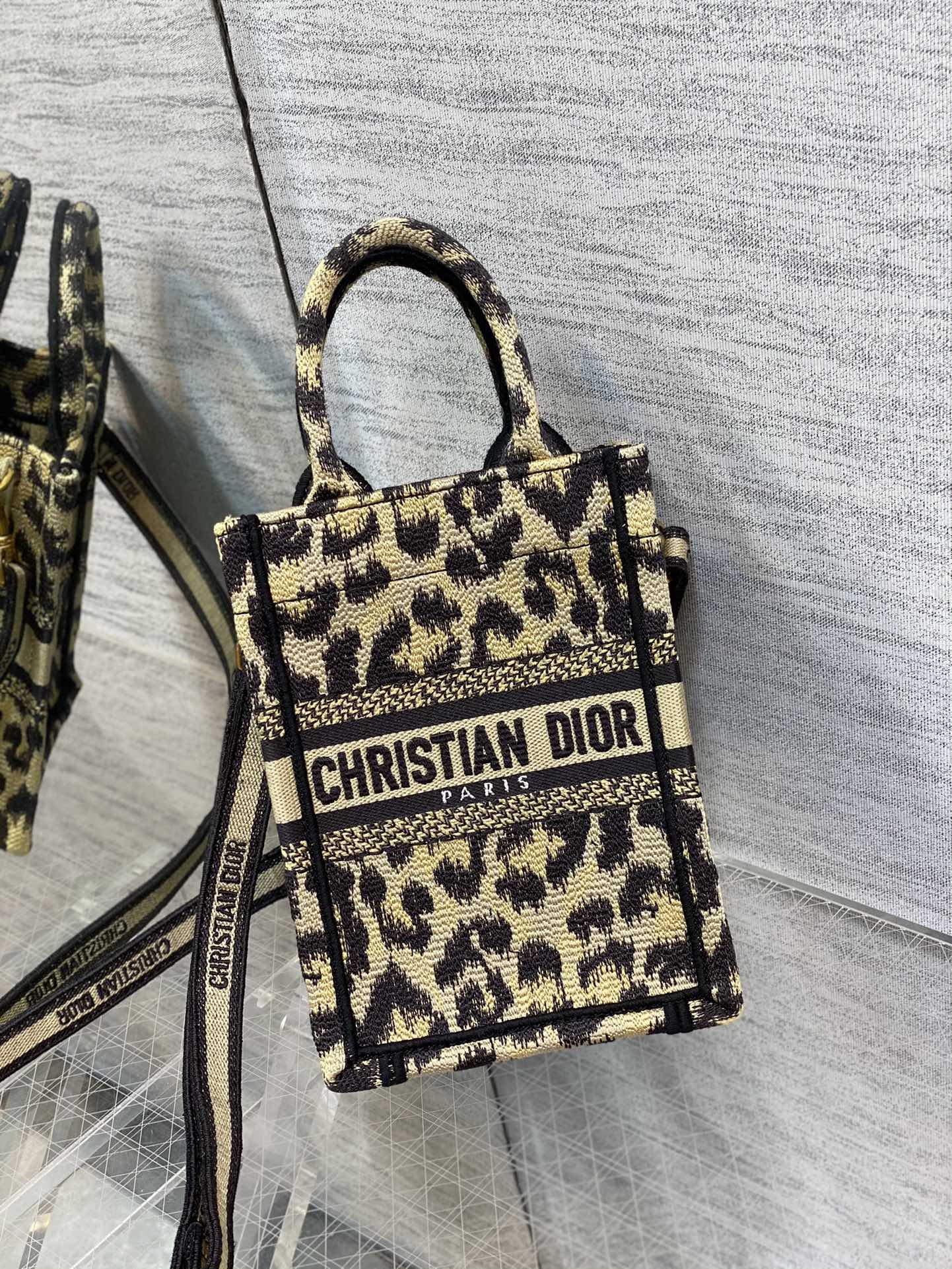 [TOP] Christian Dior Mico Mini Book Tote Bag 13.5X18X5 CM