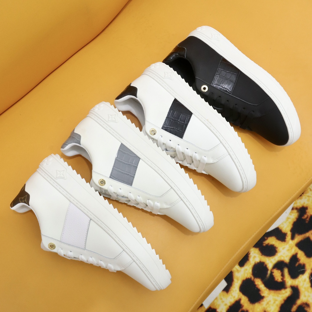 [TOP] Louis Vuitton LV Men's Shoes - 4 Colors