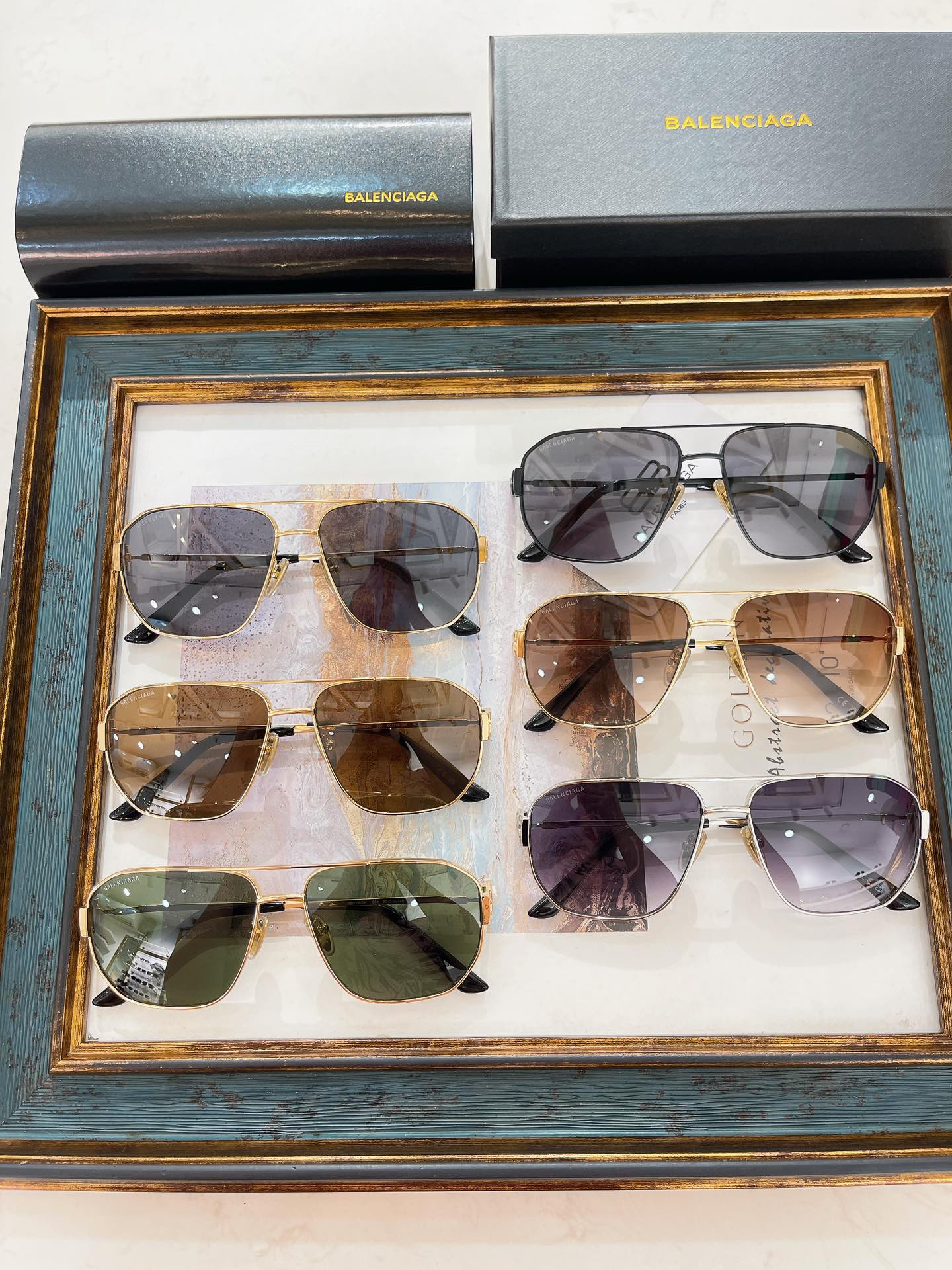 [TOP] BALENCIAGA Sunglasses - 6 Colors