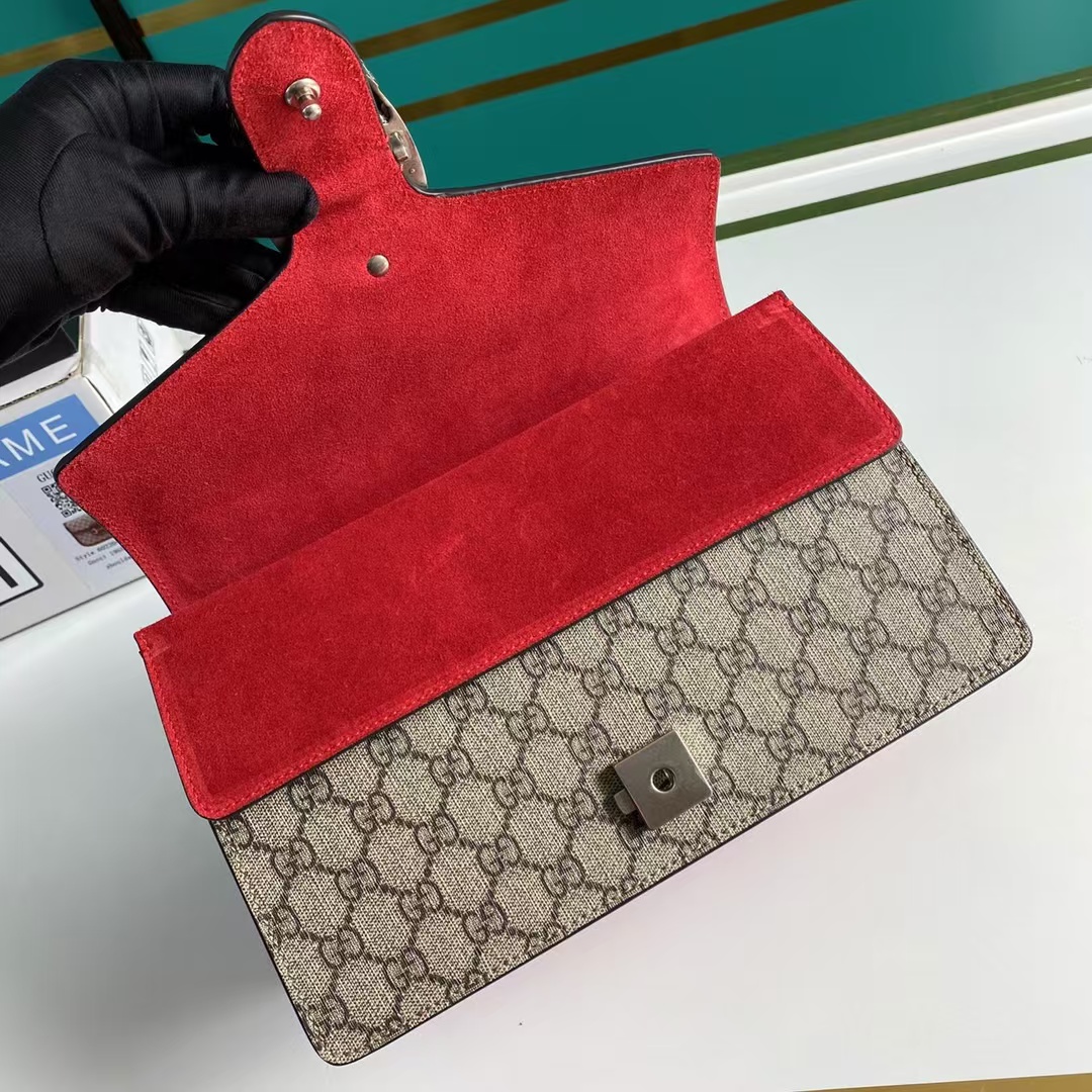 [TOP] GUCCI Dionysus Series Shoulder Bag 16.5x10x4cm/25×14×8cm/28×17×9cm-2 Colors
