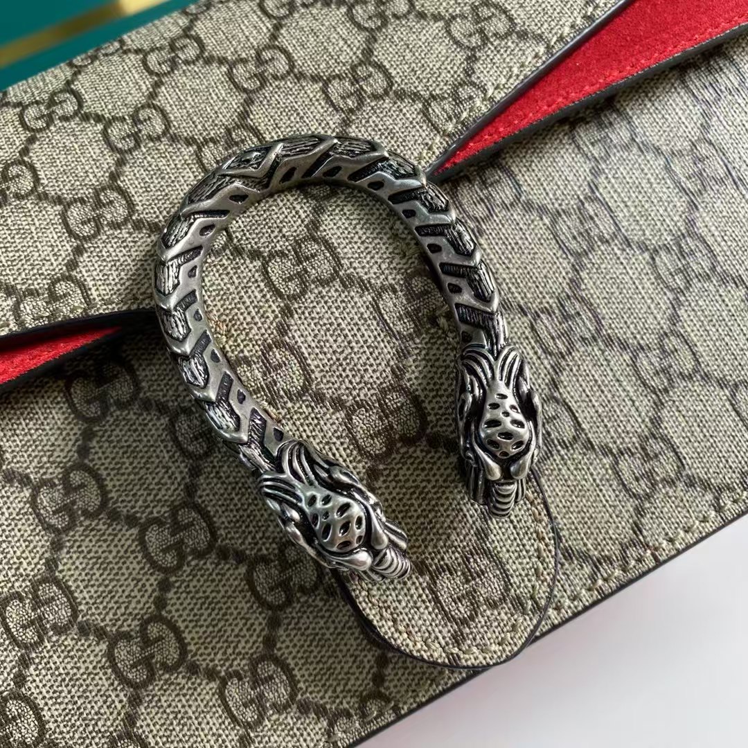 [TOP] GUCCI Dionysus Series Shoulder Bag 16.5x10x4cm/25×14×8cm/28×17×9cm-2 Colors