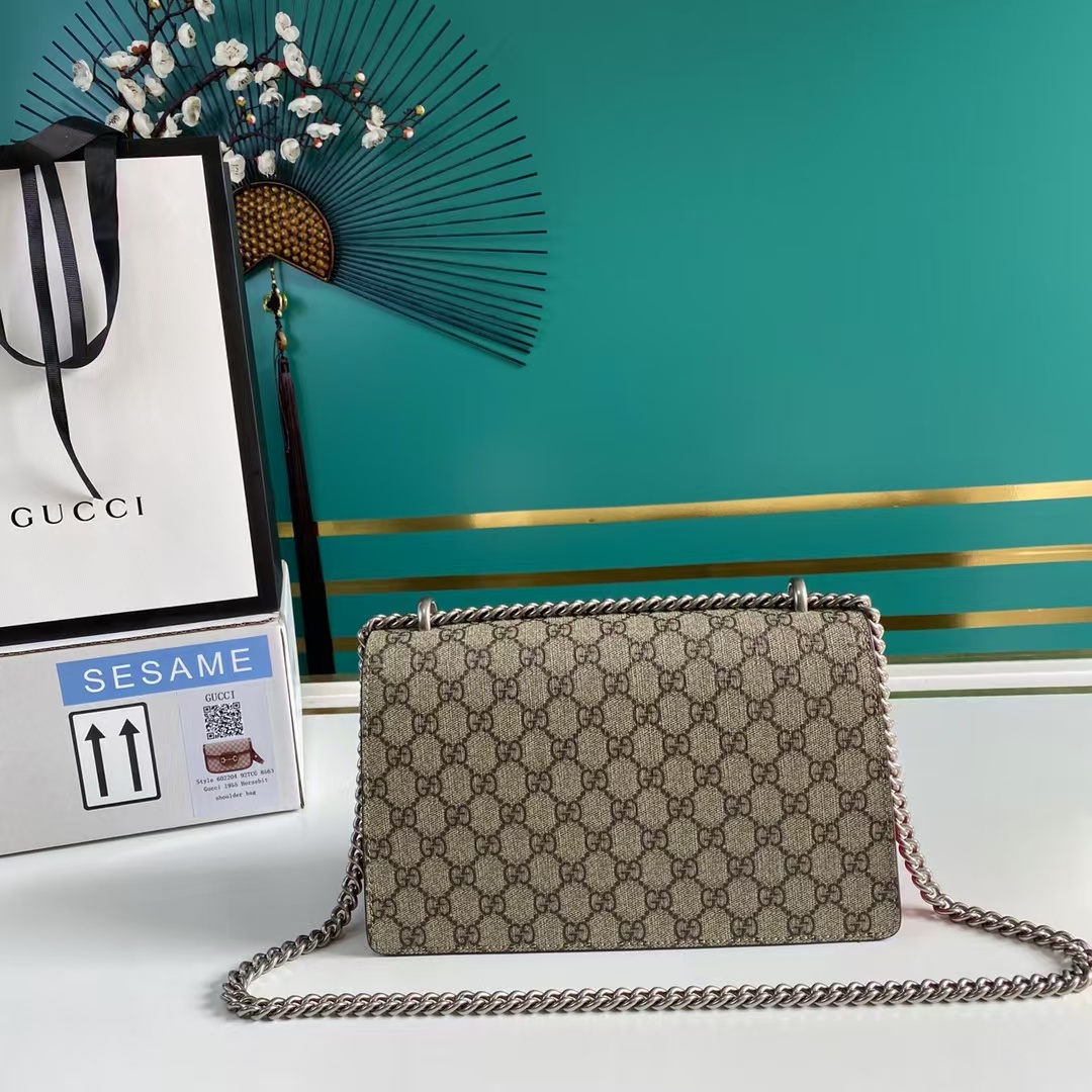 [TOP] GUCCI Dionysus Series Shoulder Bag 16.5x10x4cm/25×14×8cm/28×17×9cm-2 Colors