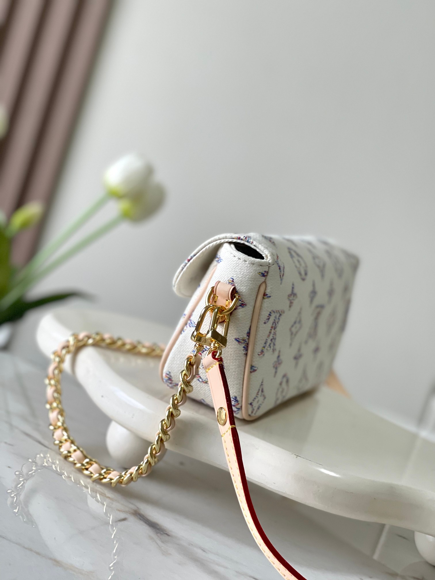 [TOP] Louis Vuitton LV Wallet On Chain Ivy Handbag - 23.5x12x4.3 CM