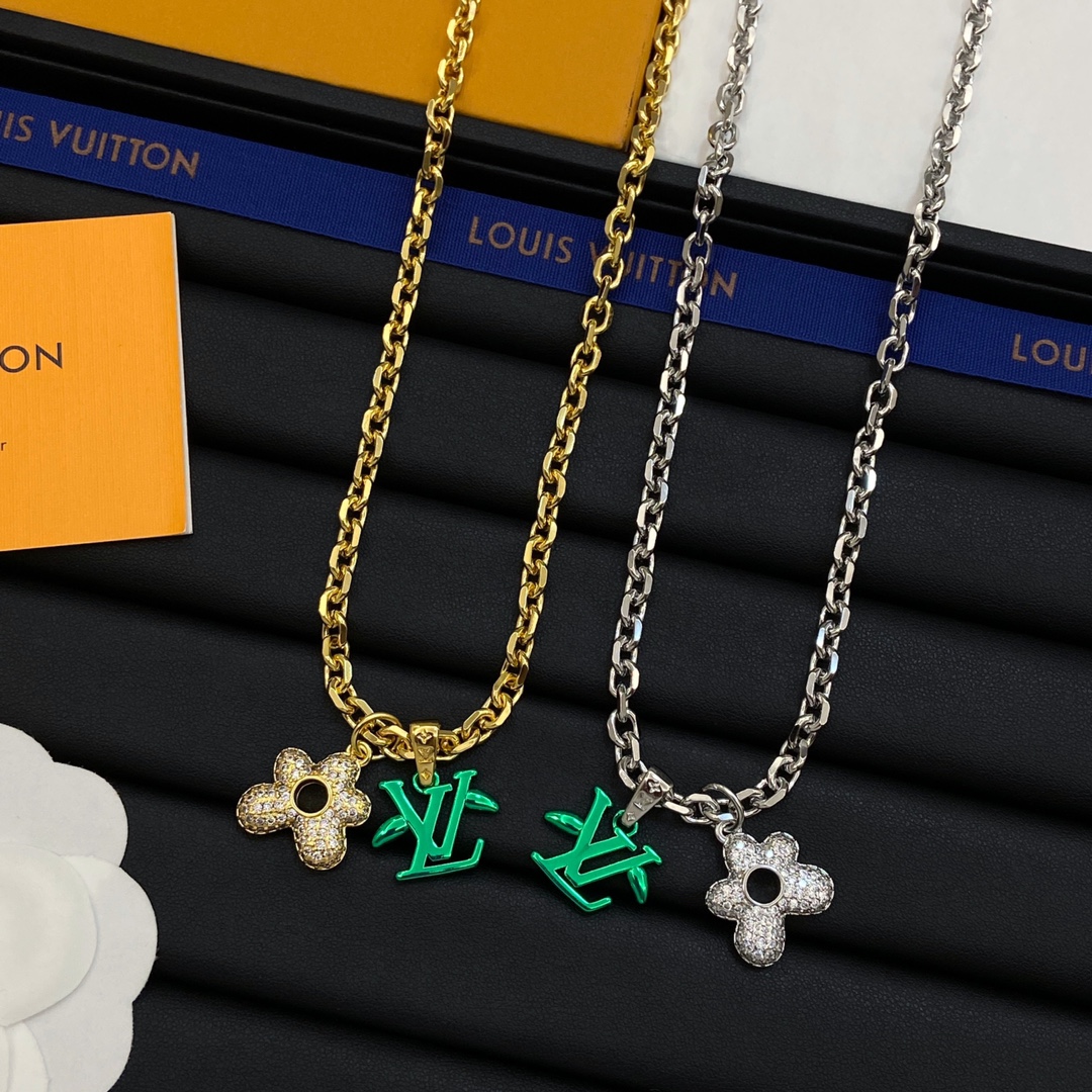 [TOP] Louis Vuitton LV  Necklace - 2 Colour