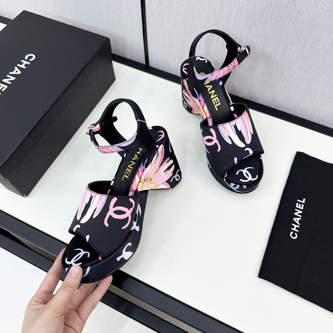 [TOP] CHANEL High Heels Sandals - 8 Color