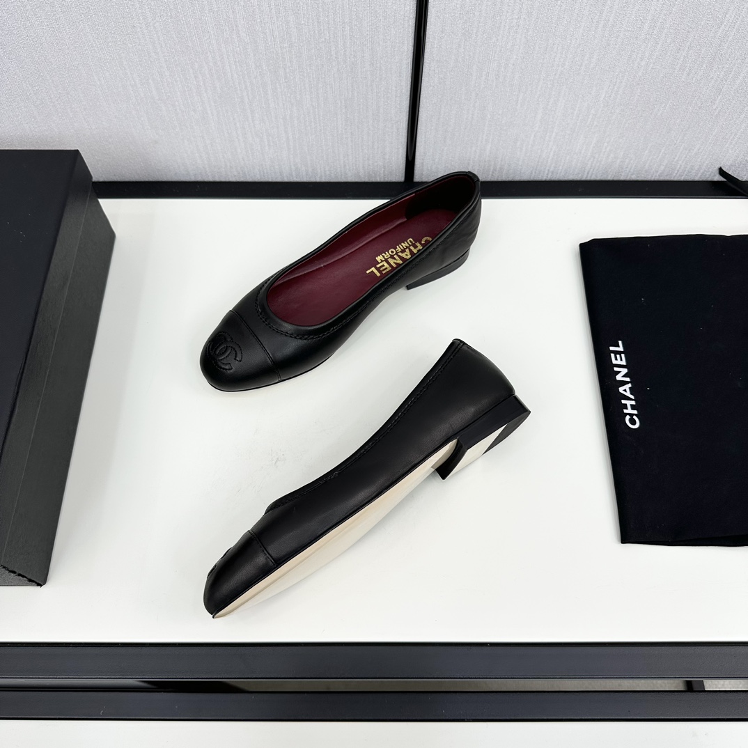 [TOP] CHANEL Flat Shoes - 2 Color