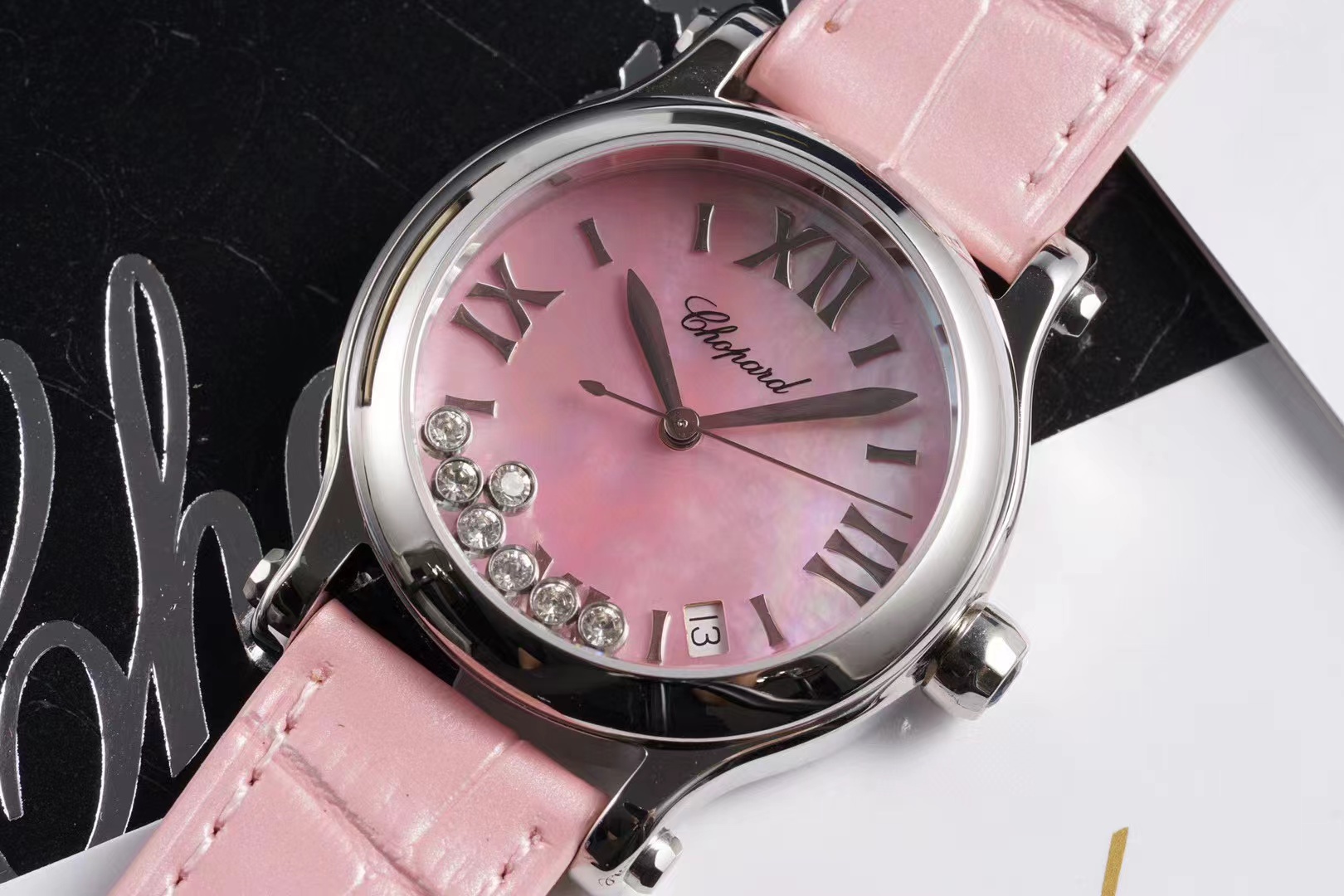 [TOP] Chopard Watch 36 mm - Pink Strap