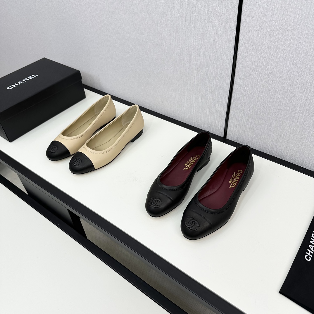 [TOP] CHANEL Flat Shoes - 2 Color