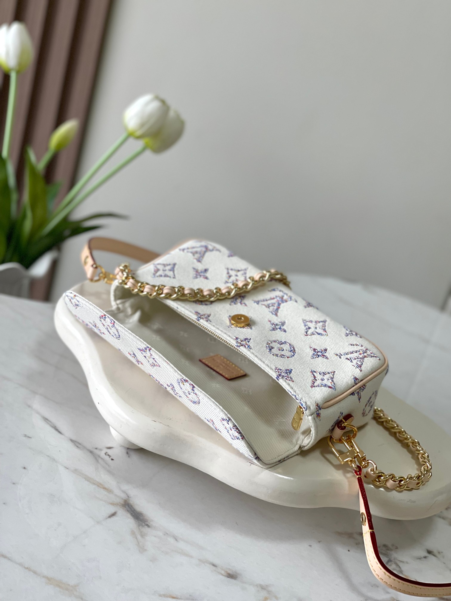 [TOP] Louis Vuitton LV Wallet On Chain Ivy Handbag - 23.5x12x4.3 CM