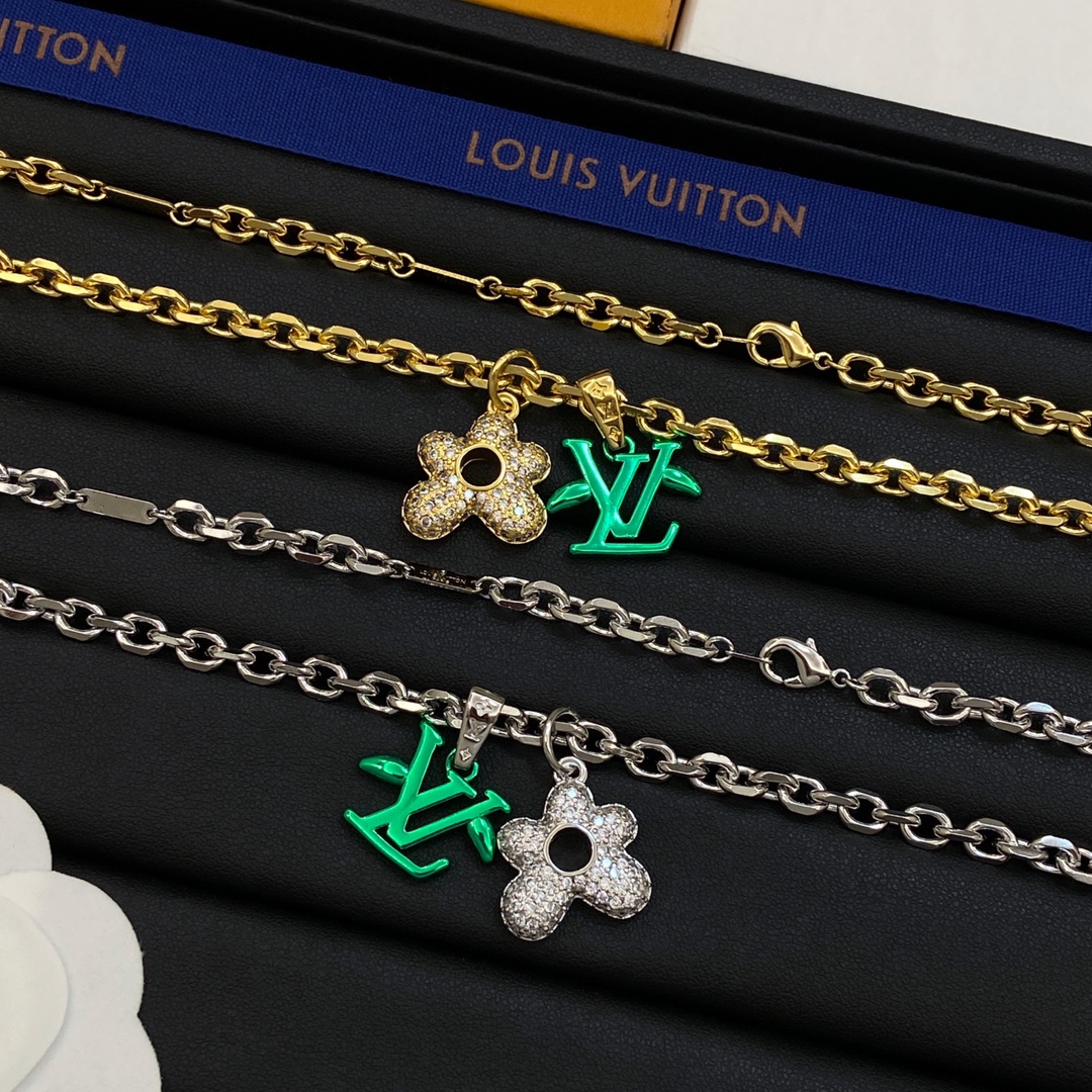 [TOP] Louis Vuitton LV  Necklace - 2 Colour