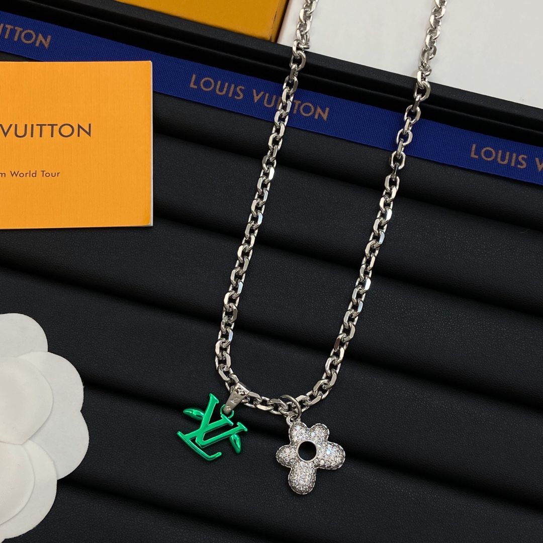 [TOP] Louis Vuitton LV  Necklace - 2 Colour