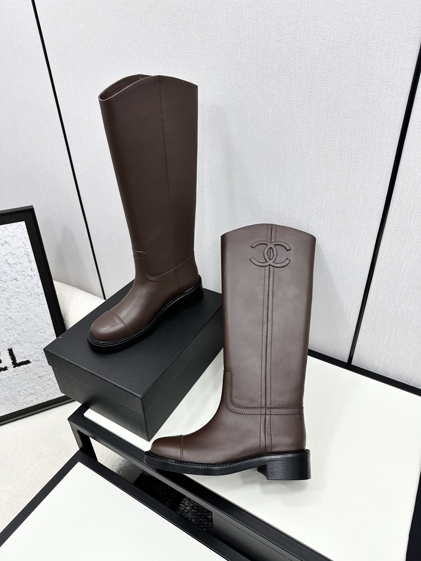 [TOP] CHANEL Knight Martin Long Boots - 3 Color