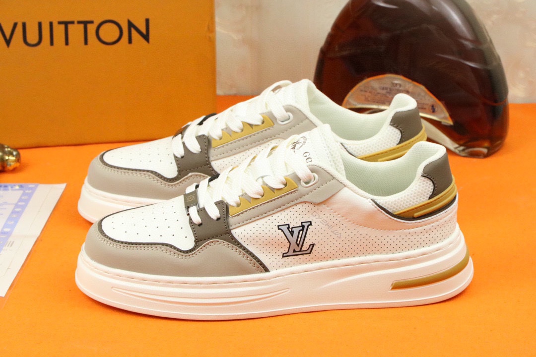 [TOP] Louis Vuitton LV New Casual Men's Shoes - 2 Colors