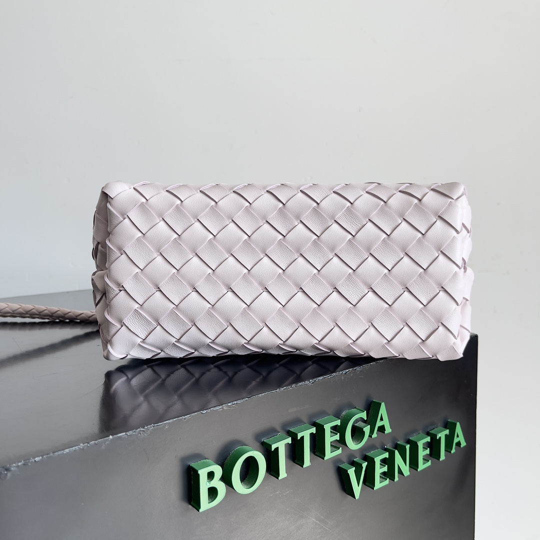 [TOP] Bottega Veneta BV Andiamo Bag 25x22x10.5cm/32x24x12cm - Pink