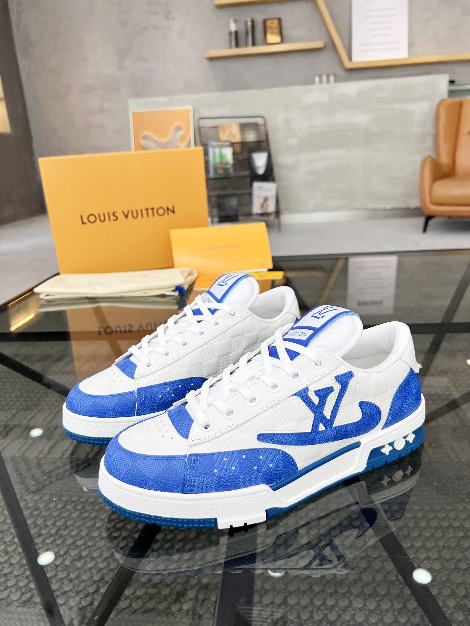 [TOP] Louis Vuitton LV New Casual Men's Shoes - 3 Colors