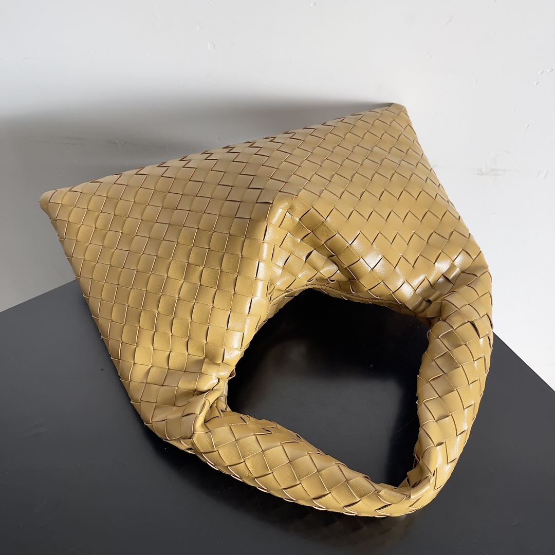 [TOP] Bottega Veneta BV Hop Bag 41x20x8cm/54x24x13cm - Khaki