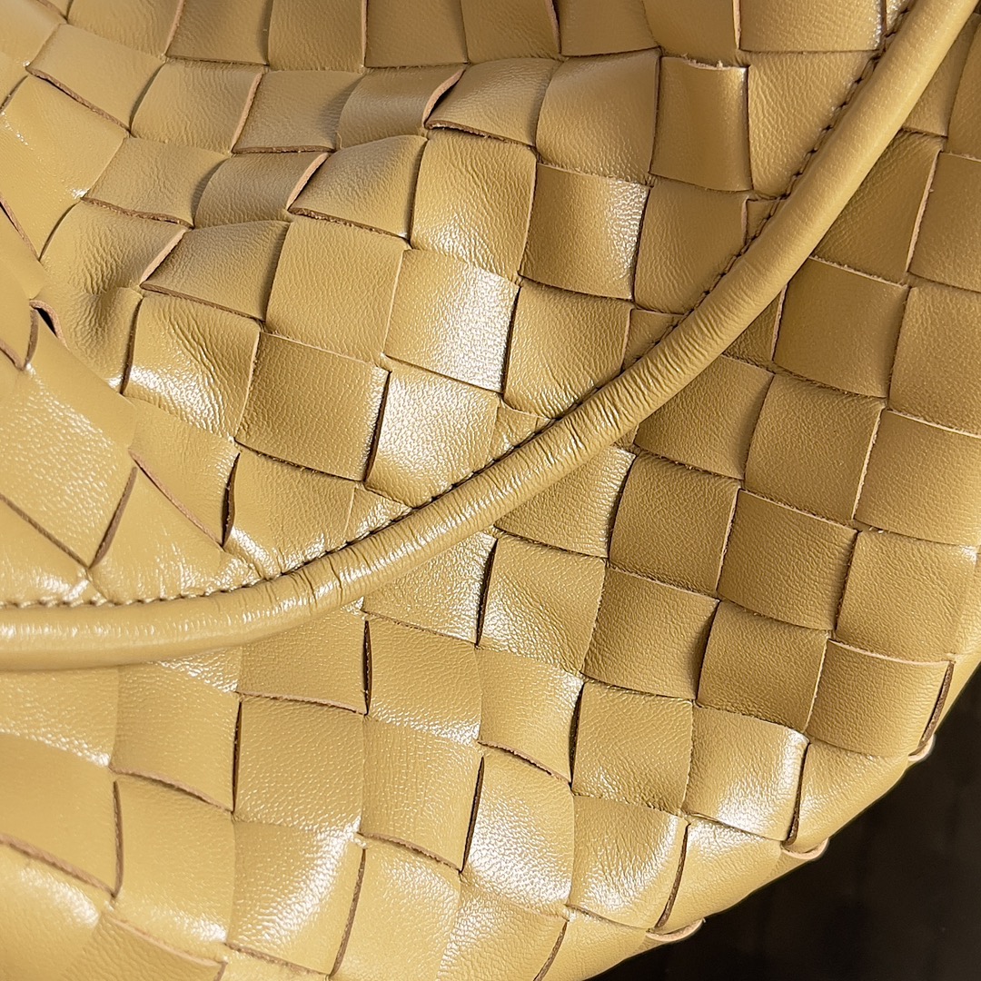 [TOP] Bottega Veneta BV Hop Bag 41x20x8cm/54x24x13cm - Khaki