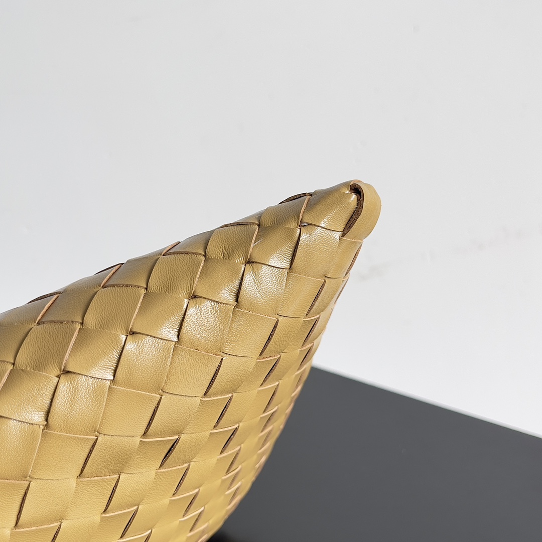 [TOP] Bottega Veneta BV Hop Bag 41x20x8cm/54x24x13cm - Khaki