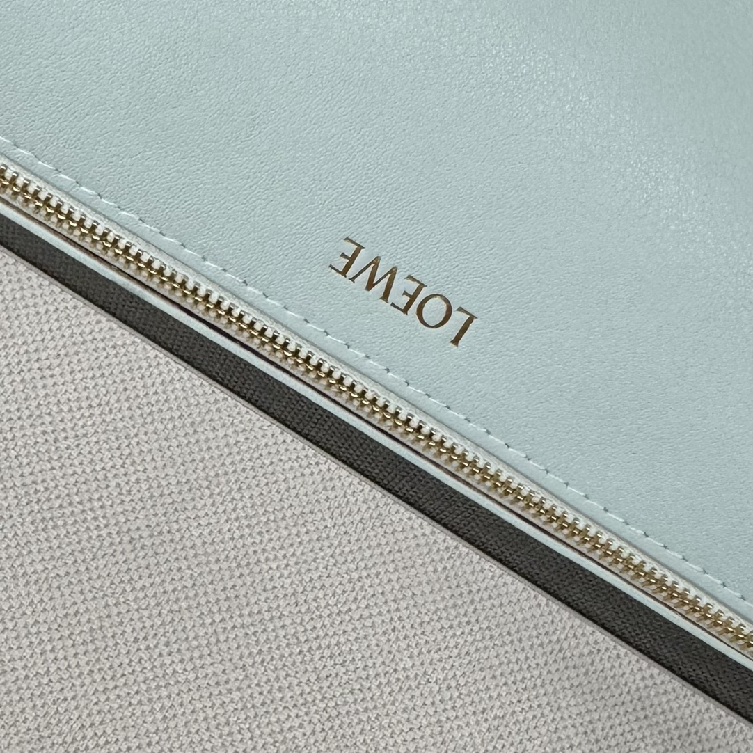 [TOP] LOEWE Puzzle Fold Bag 23*6.5*15.5CM -  Blue