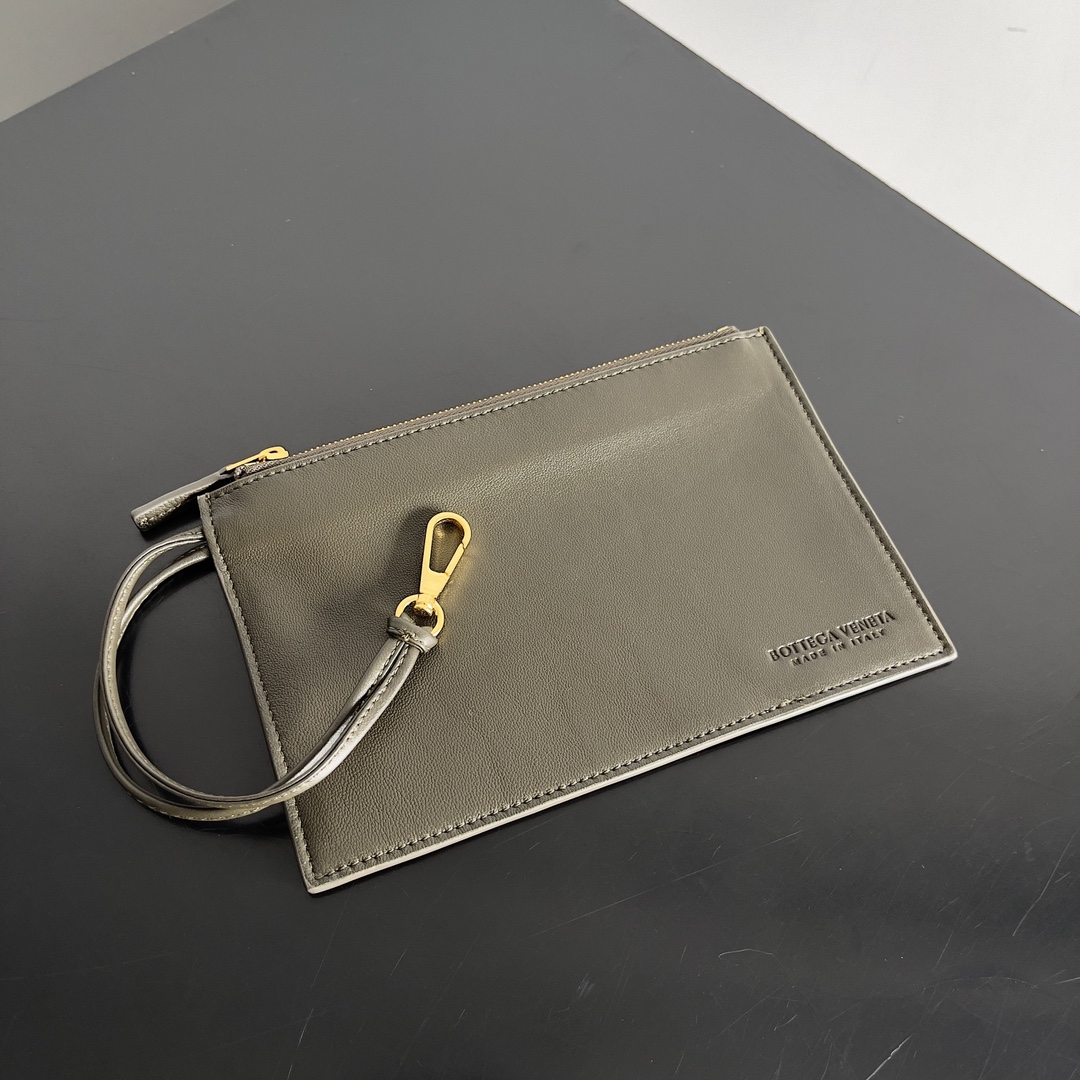 [TOP] Bottega Veneta BV Arco Tote Bag 25x16x8cm - Dark Khaki