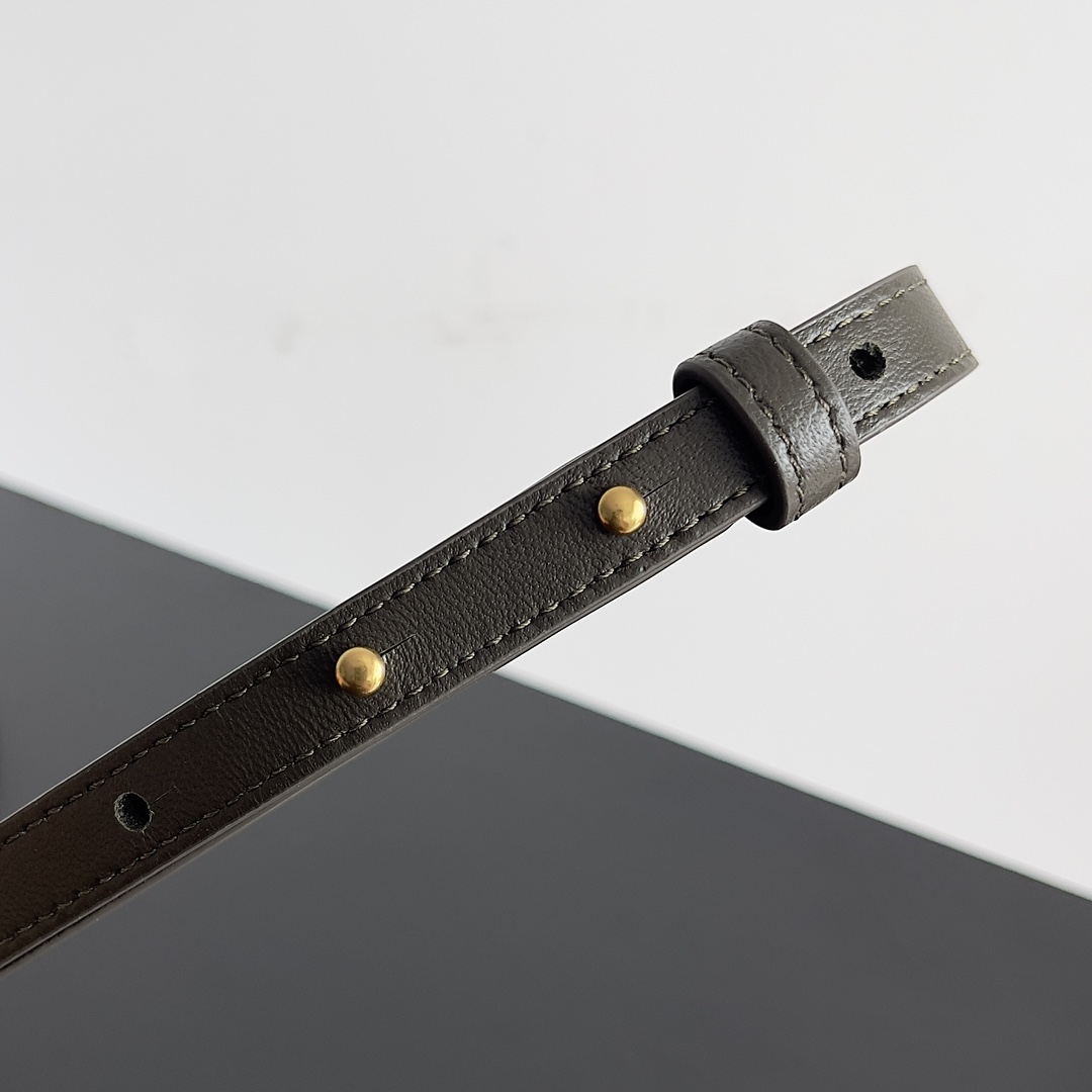 [TOP] Bottega Veneta BV Arco Tote Bag 25x16x8cm - Dark Khaki