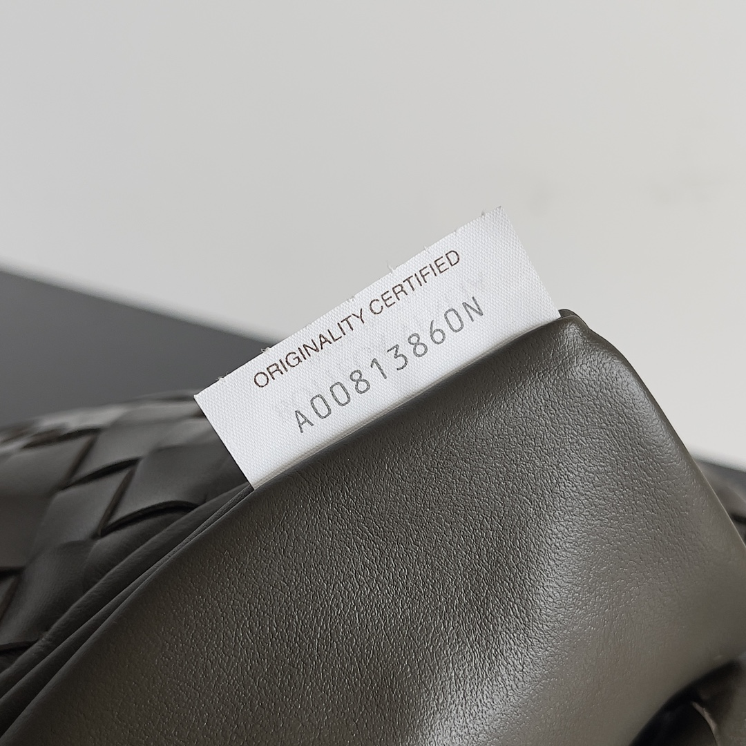 [TOP] Bottega Veneta BV Hop Bag 25.5x14.5x11cm/41x20x8cm - Darrk khaki