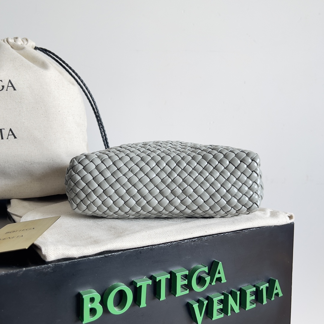 [TOP] Bottega Veneta BV Woven Handbag 20*15.5*7cm/27*18*9cm - Gray
