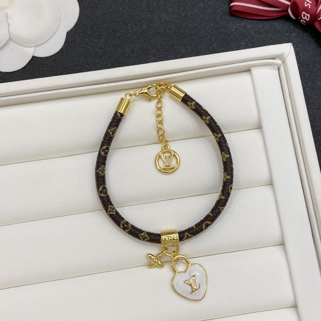 [TOP] Louis Vuitton LV Bracelet - 4 Colour