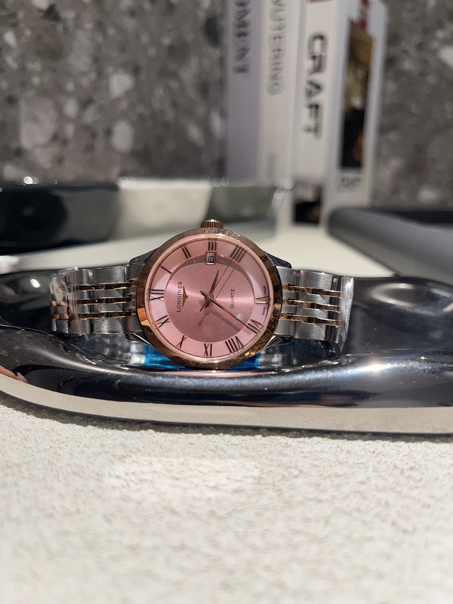 [TOP] LONGINES Watch 32mm - Gold / Silver