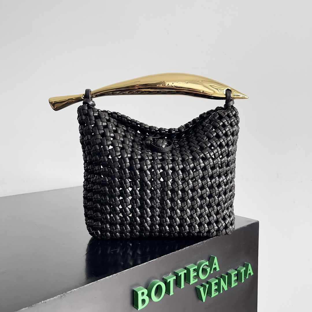 [TOP] Bottega Veneta BV Intreccio Leather Braided Sardine Bag 21*6*21cm - 4 Color