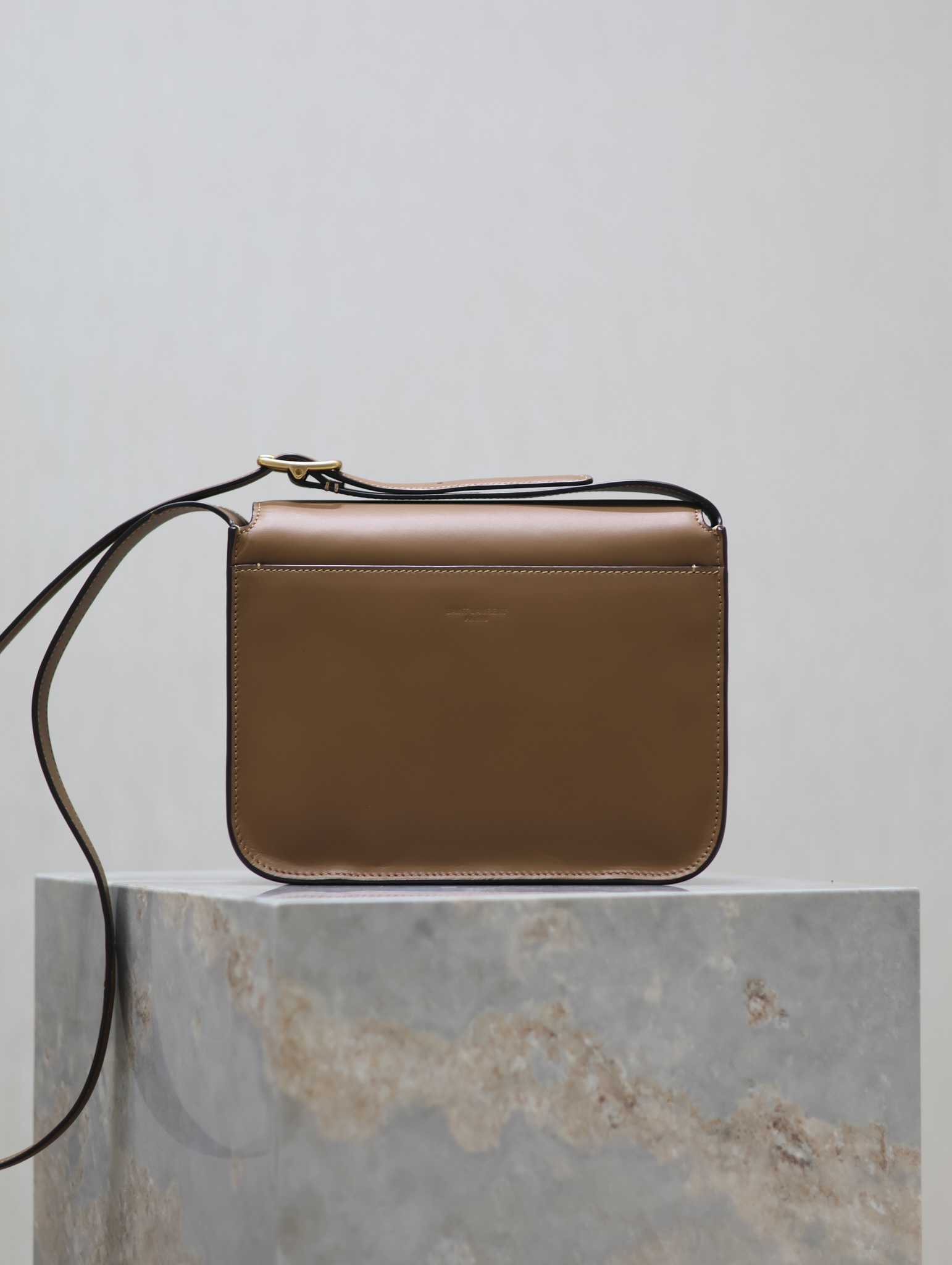 [TOP] Yves Saint Laurent YSL Niki Bag 22×16.5×12cm - Brown&GHW