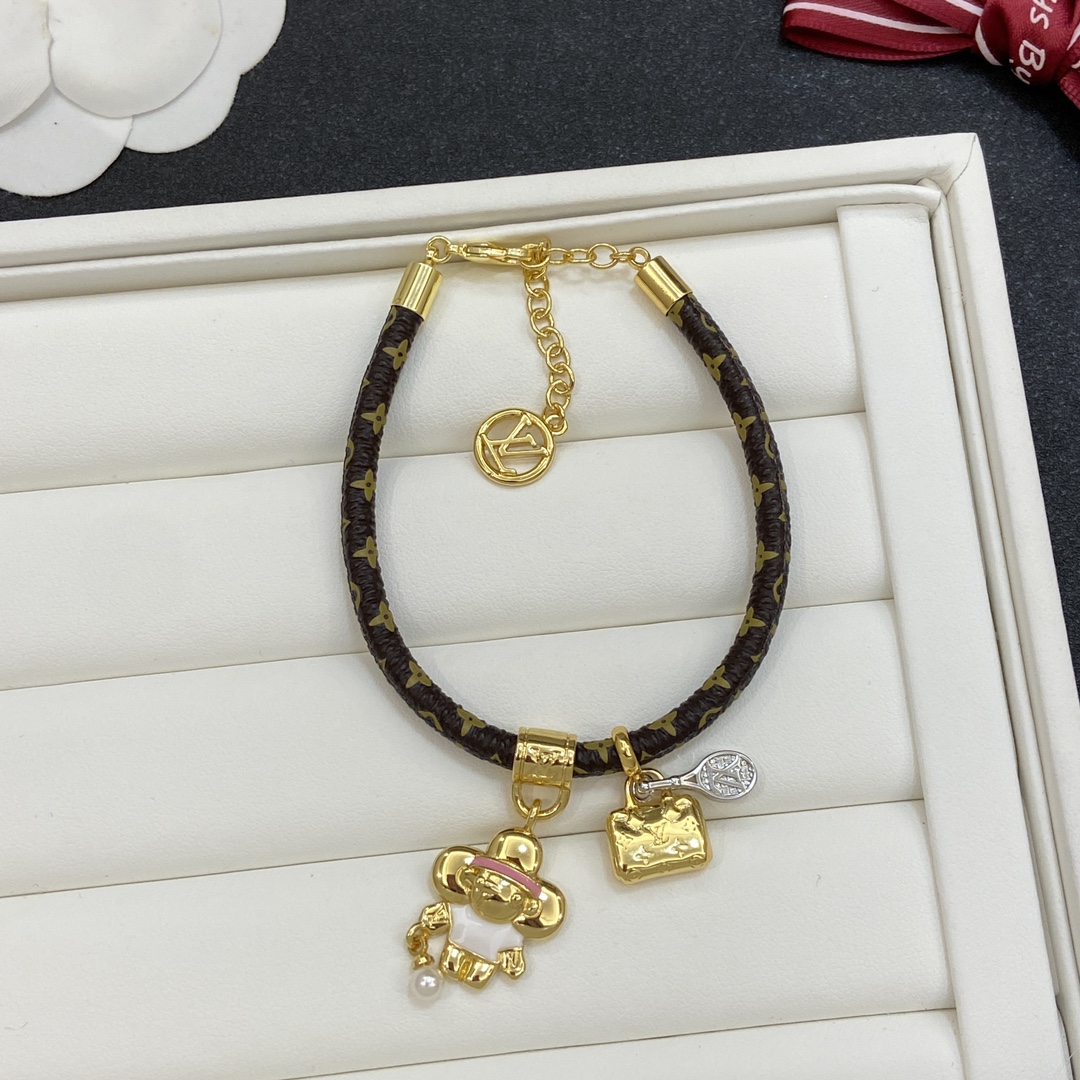 [TOP] Louis Vuitton LV Bracelet - 4 Colour