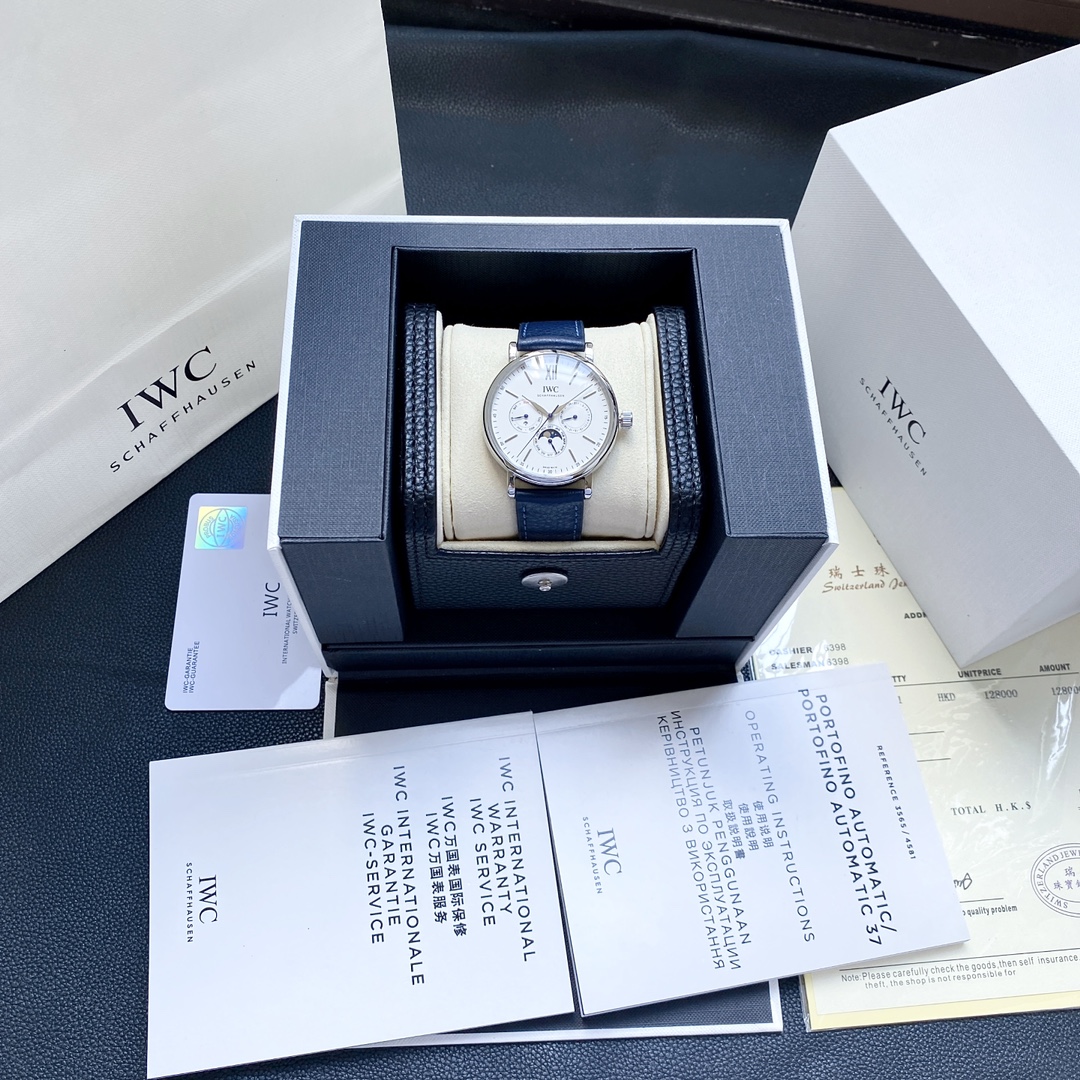 [TOP] IWC Men's 40mm Watch -Blue