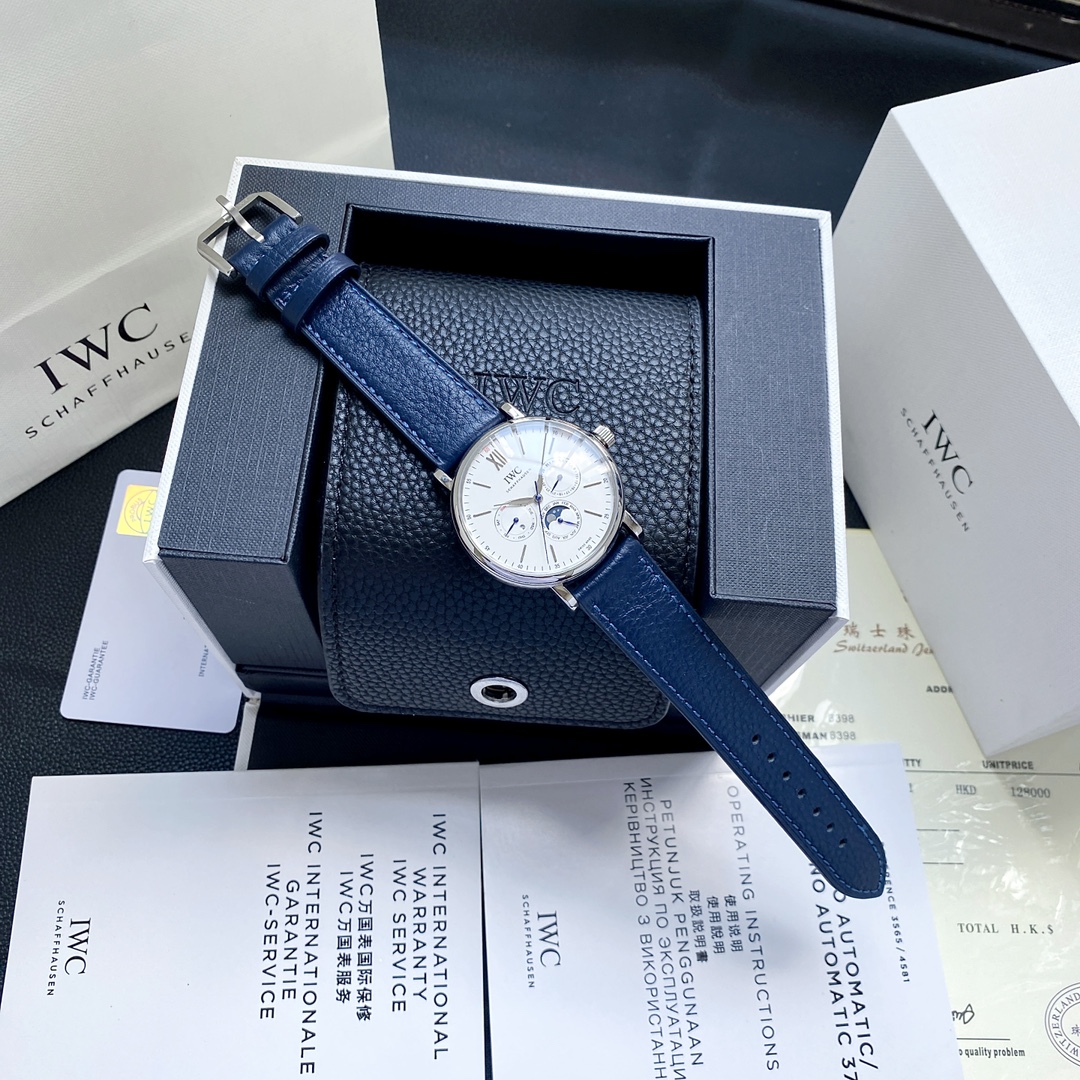 [TOP] IWC Men's 40mm Watch -Blue