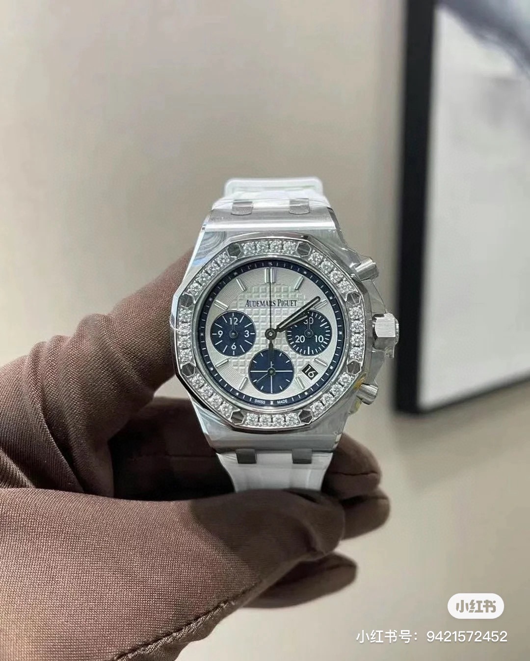 [TOP] Audemars Piguet NEW FULL SET Royal Oak Offshore 37mm-White