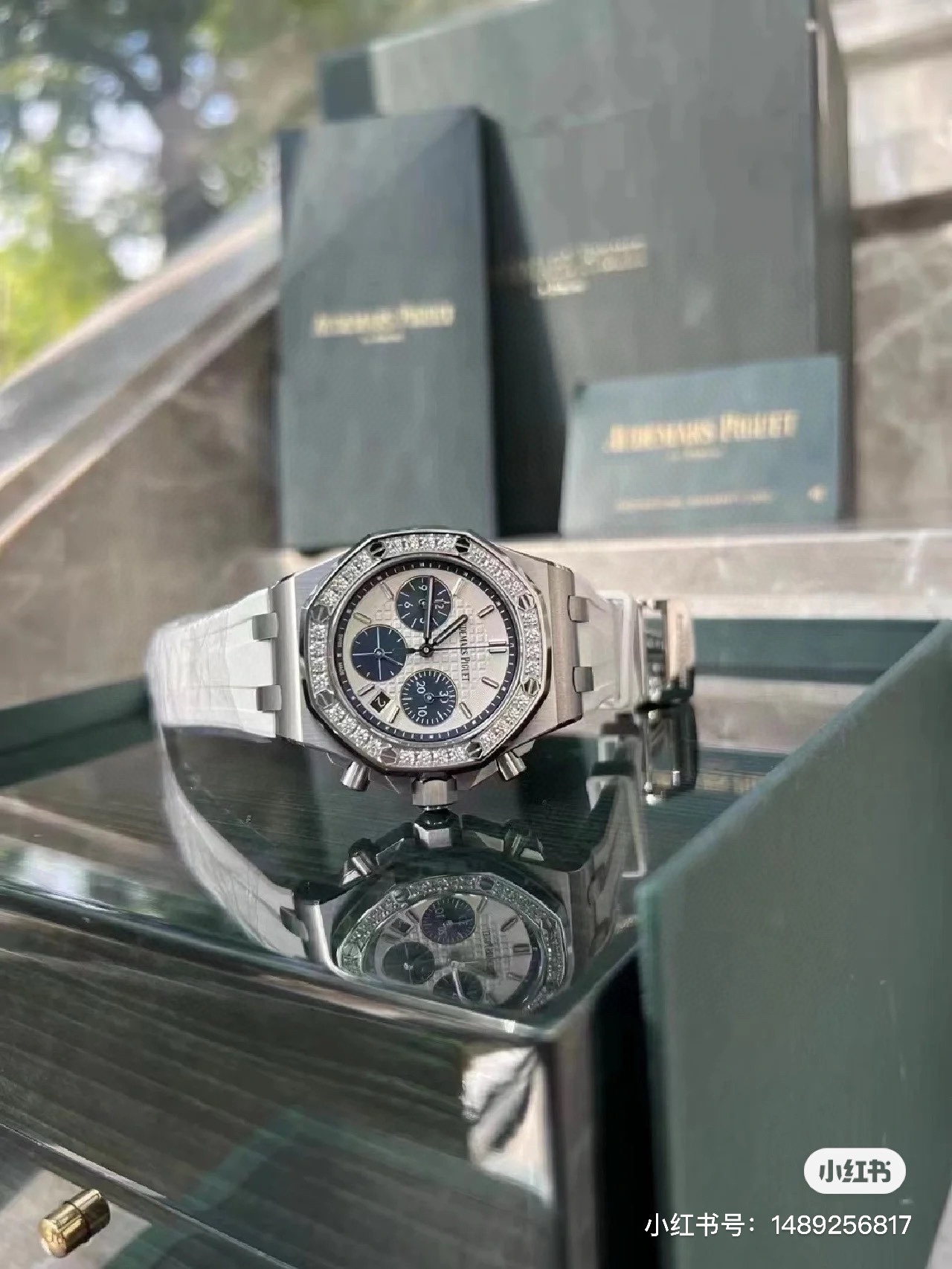 [TOP] Audemars Piguet NEW FULL SET Royal Oak Offshore 37mm-White